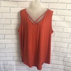 Orange twist tank